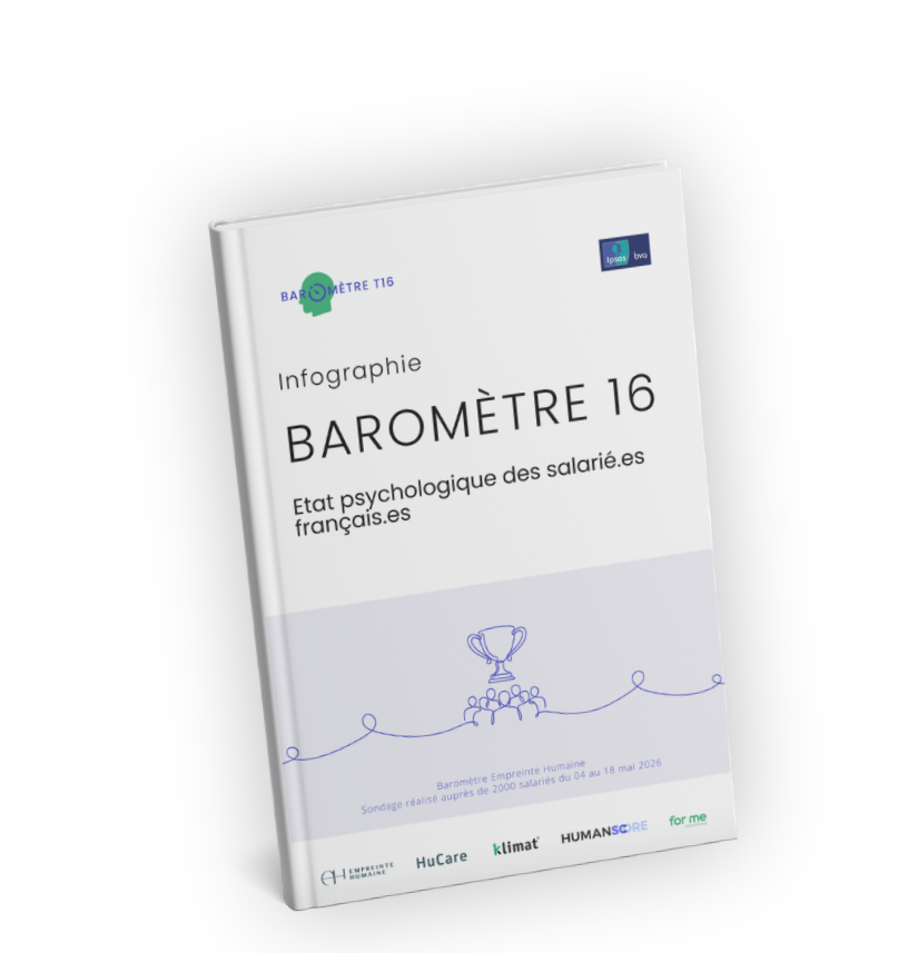 Etat psychologique des salariés français, baromètre T16